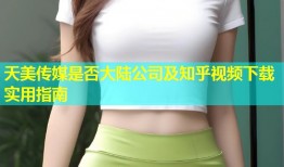 天美传媒是否大陆公司及知乎视频下载实用指南