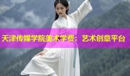 天津传媒学院美术学费：艺术创意平台