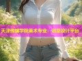 天津传媒学院美术专业：创意设计平台