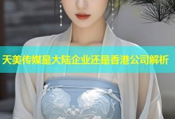 天美传媒是大陆企业还是香港公司解析