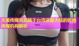 天美传媒究竟属于台湾还是大陆的影视传媒机构解析