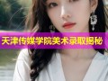 天津传媒学院美术录取揭秘