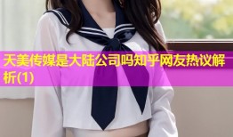 天美传媒是大陆公司吗知乎网友热议解析(1)